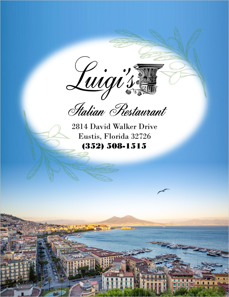 Luigi's Italian Restaurant menu